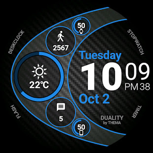 Duality Watch Face Varies with device screenshots 10