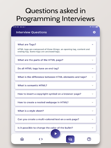 Screenshot of HTML Tutorial - Simplified