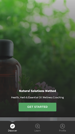 Android application Natural Solutions Method screenshort