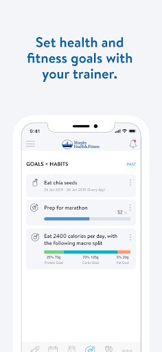 Screenshot of Murphy Health and Fitness