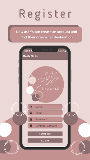Android application Dash Nails screenshort