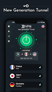 Xd VPN - مضاد قوي للتصفية