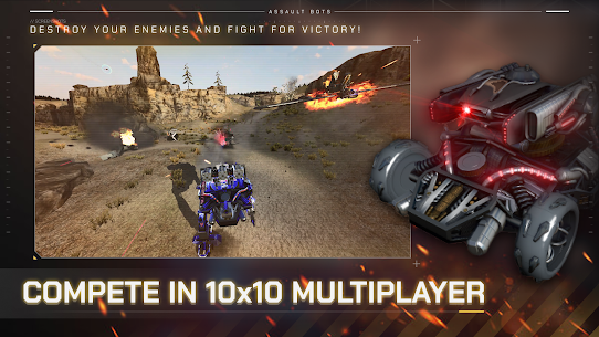 Assault Bots MOD APK v0.0.34 [Unlocked All] 1