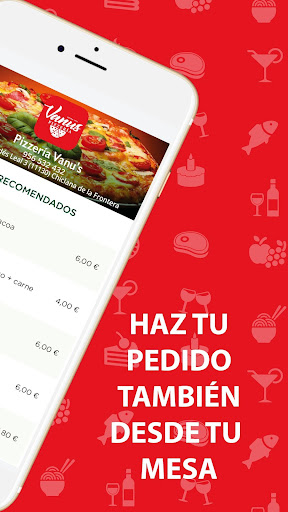 Pizzería Vanus Screen 2