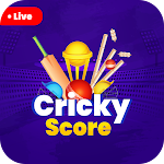 Cover Image of Download Cricky - Live Cricket Score 1.5.0 APK