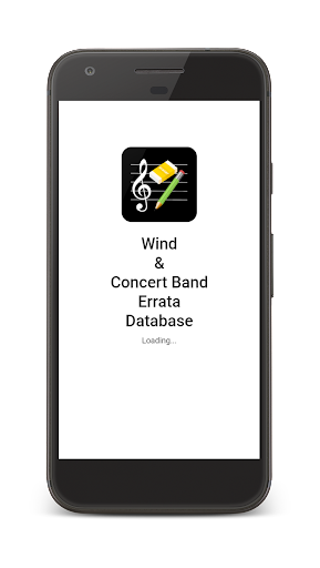 Android application Concert Band Errata Database screenshort
