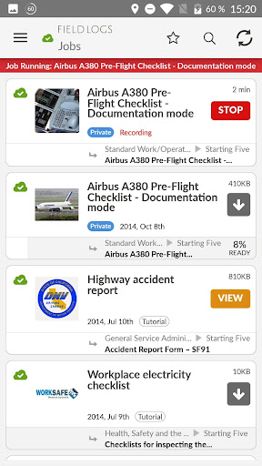 FieldLogs Screen 3