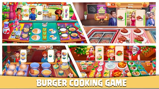Cooking Burger Mod APK 2022 [Unlimited Money/Gold] 4