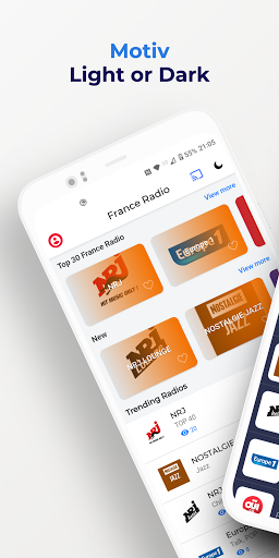 Android application French Radio screenshort