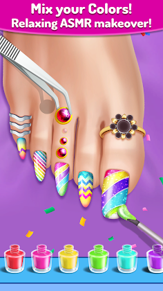 ASMR Salon: Foot Care Makeup - Screenshot 3