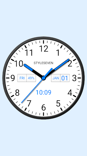 Analog Clock Widget Plus 7 Google Play のアプリ