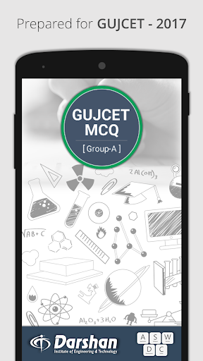 Android application GUJCET MCQ 2024 Group-A screenshort