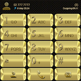 Theme for ExDialer Metal Gold icon