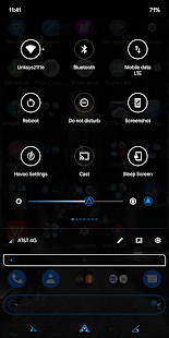 BigBlu Substratum Theme Capture d'écran