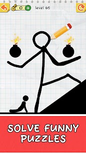 Draw 2 Save: Stickman Puzzle 1.1.0.7 Download Free on Android 9