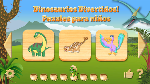 Screenshot 17 Dinosaurios puzzle, completo android
