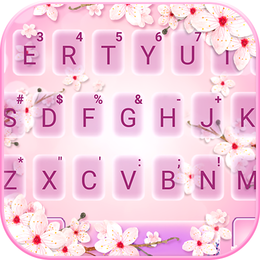 Pink Romantic Sakura Theme logo