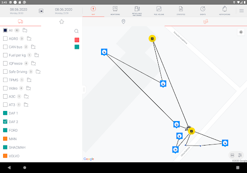 Omnicomm Online screenshot 11