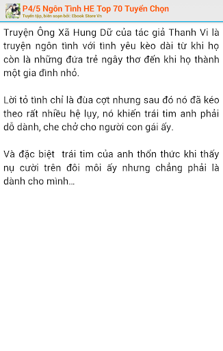 Ngôn Tình HE Top 70 Tuyển Chọn Phần 4/5