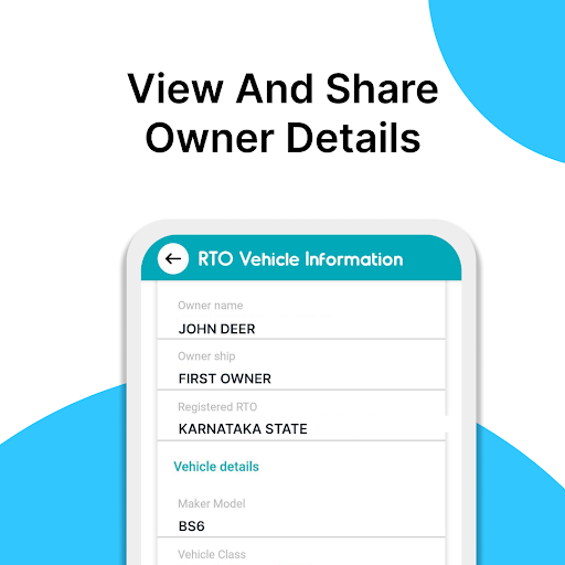 RTO Vehicle Information