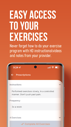 Android application Atrium Physical Therapy screenshort