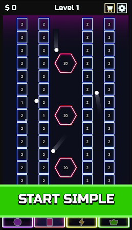 Game screenshot Idle Brick Breaker mod apk