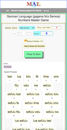 Samoan M(A)L Screen 2