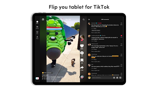 TikTok: videos, LIVEs, música Screenshot