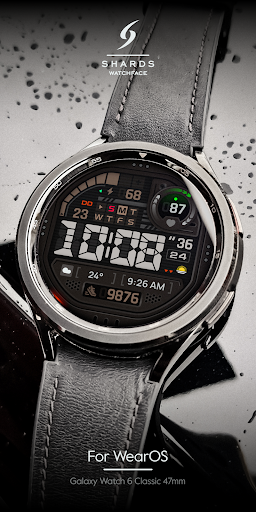 SH073 Watch Face, WearOS watch Screen 3