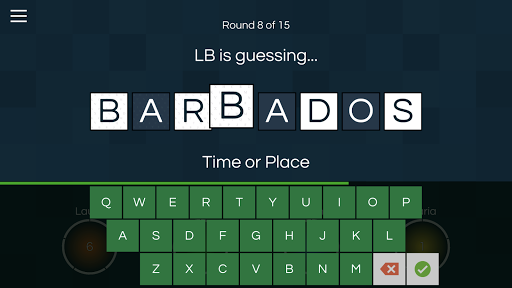 Android application Backword - The Word Game screenshort