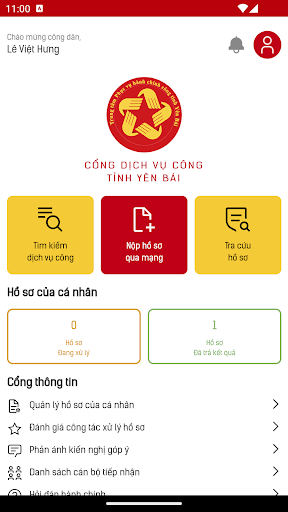 Dịch vụ công Yên Bái