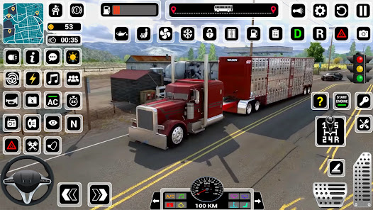 Imágen 3 American Truck Driving Game 3D android