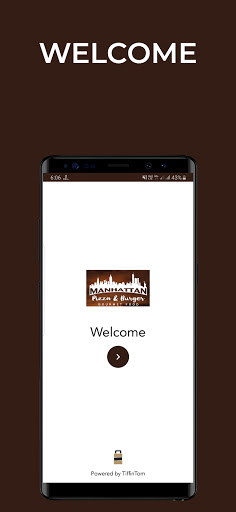 Android application Manhattan Pizza screenshort