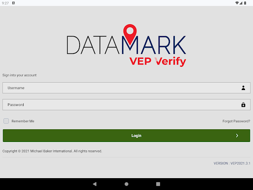 DATAMARK VEP Verify Screen 3