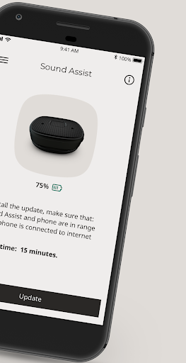 WIDEX Update Center Screen 2