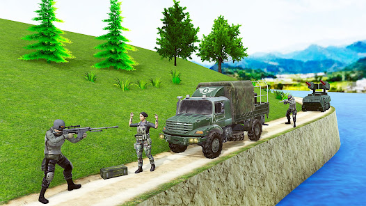 Army Truck Driving Simulator 1.1 APK + Mod (Free purchase) for Android