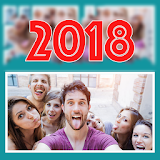 New Year Photo Frames 2018 icon