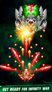 Space Shooter MOD APK v1.607 (Unlimited Diamonds and Gems) poster-4