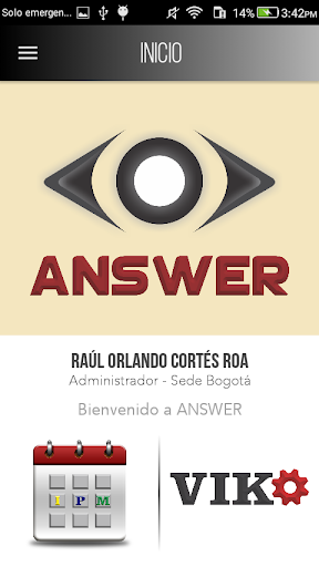Android application Answer screenshort