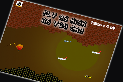 Android application Clumsy Hot Balloon screenshort
