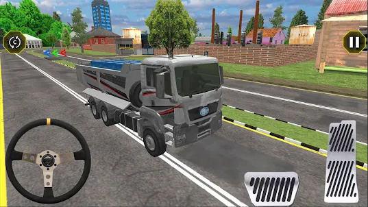 Industrial Cargo Truck Games