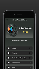 Mibro Watch GS Guide 5 APK + Mod (Unlimited money) untuk android