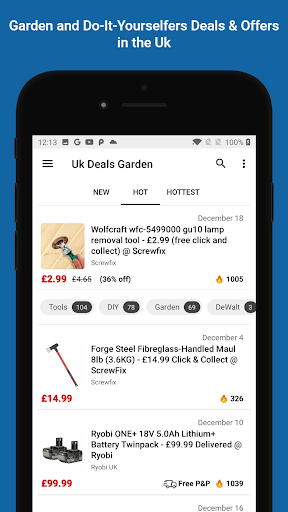 Android application Screwfix, Wickes, Asda - UK screenshort
