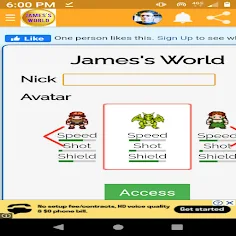 James's World - Screenshot 2