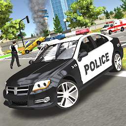 「Police Car Chase Cop Simulator」圖示圖片