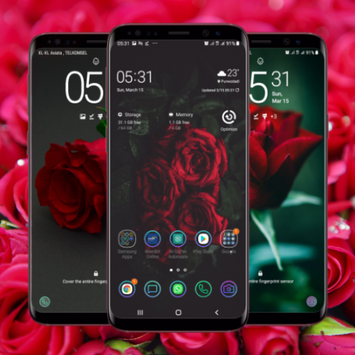 Red Rose Wallpaper logo