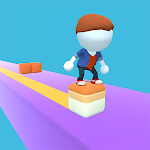 Cover Image of Download Cool runner-3D stacked parkour & surfing 3.2 APK