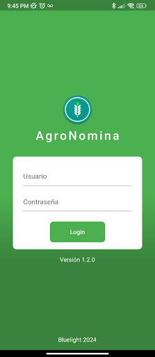 Android application AgroNomina screenshort