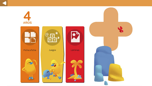 Android application  Mate+ Infantil Aula screenshort