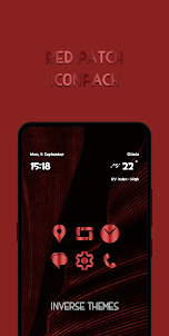 Red Patch Icon Pack